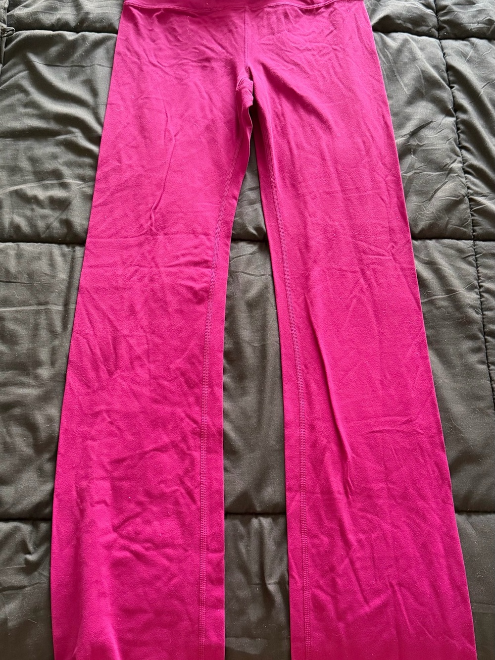 Athleta Fuchsia Stretch Bootcut Yoga Pants